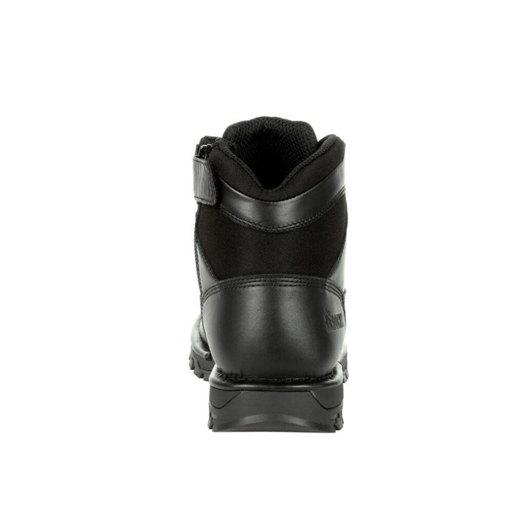 Rocky Mens Portland 6" Size Zip Waterproof Black Boots (NWT) - Picture 4 of 5